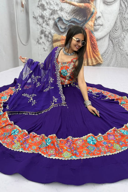 Navratri Special Pure Cotton Lehenga Choli  SS563
