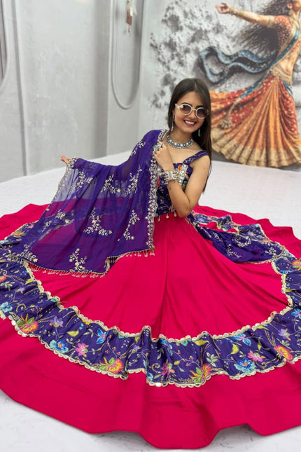 Navratri Special Pure Cotton Lehenga Choli  SS563