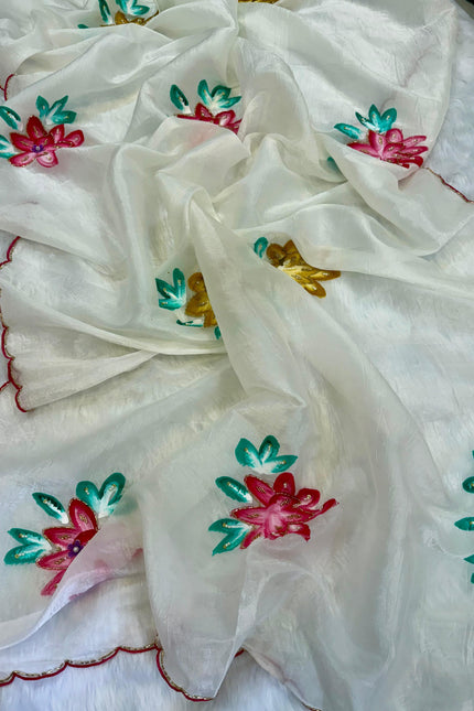 Handwork Elegance  saree SS573