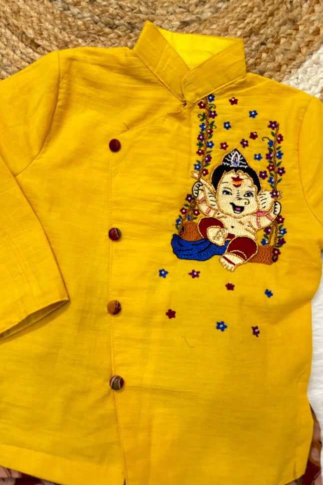 Ganesh festival special boys kurthi set SS574