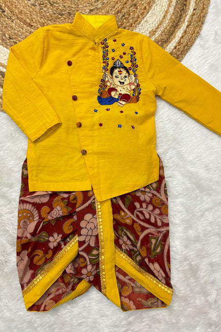 Ganesh festival special boys kurthi set SS574