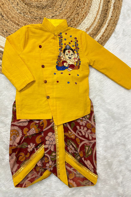 Ganesh festival special boys kurthi set SS574