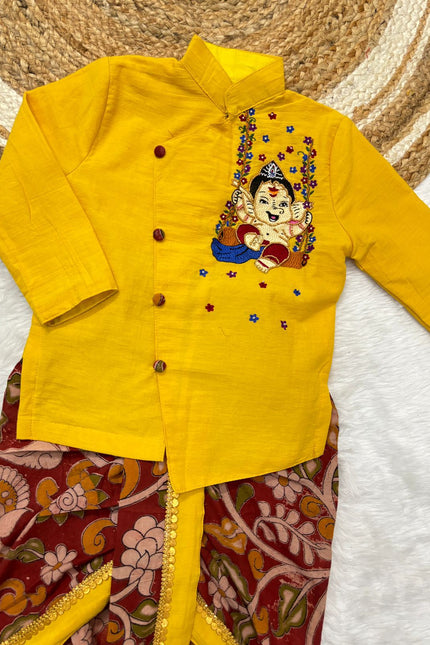 Ganesh festival special boys kurthi set SS574