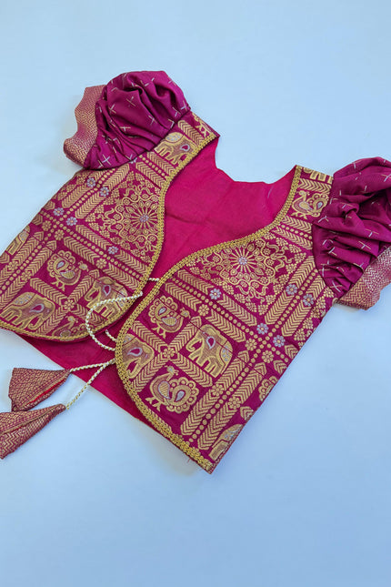 Soft Dola Silk Kids Gown SS578