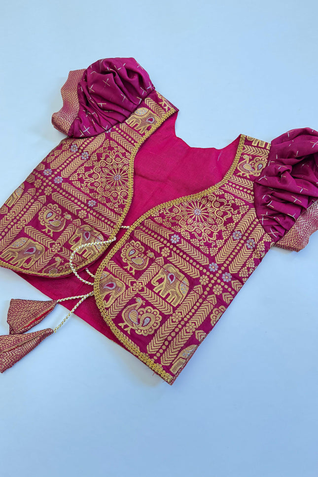 Soft Dola Silk Kids Gown SS578