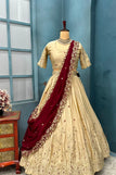 XXS-32 / CREAM & RED