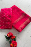 blouse unstitched / pink