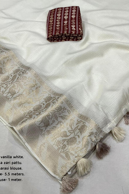 Soft kota silk saree SS587