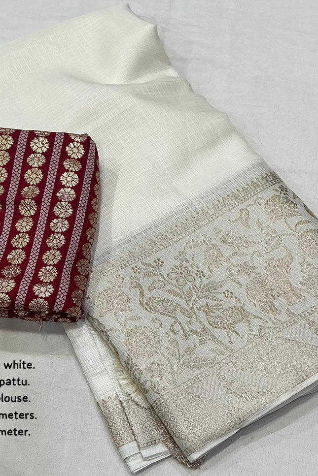 Soft kota silk saree SS587