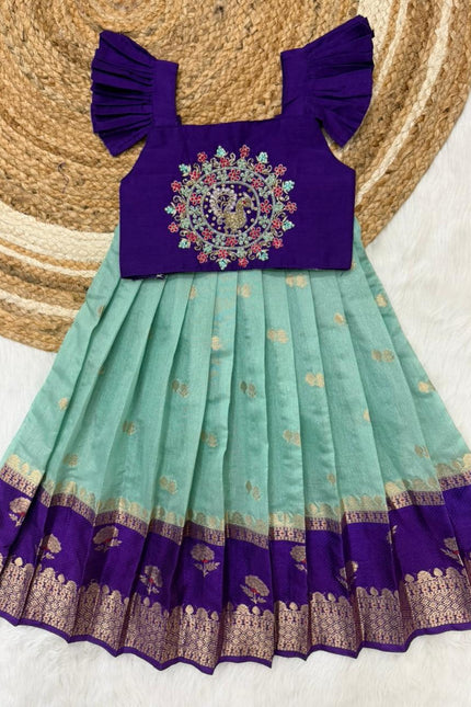 Maggam work Sister & Brother combo SS606