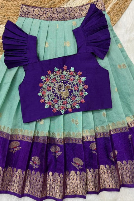 Maggam work Sister & Brother combo SS606