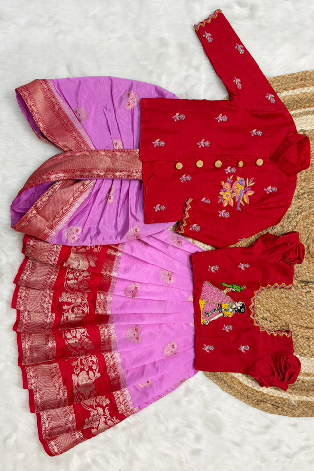 Banaras silk Family Combos SS605