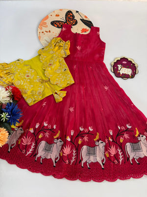 red & yellow