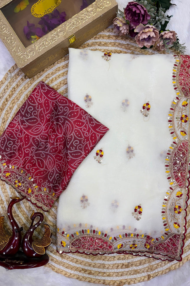 Soft Crunchy silk saree SS590