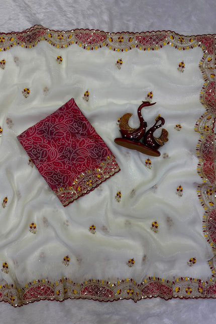 Soft Crunchy silk saree SS590