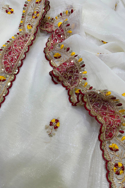 Soft Crunchy silk saree SS590