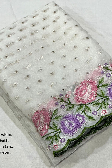 soft organza feel saree SS604