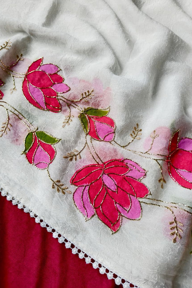 Pure Bember Crush Saree SS602
