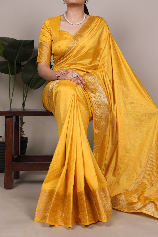 Rich nylon dola silk sarees SS645