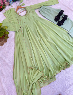 Pastel green