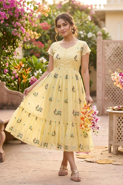 Summer Special Kota Checks Gown SS613