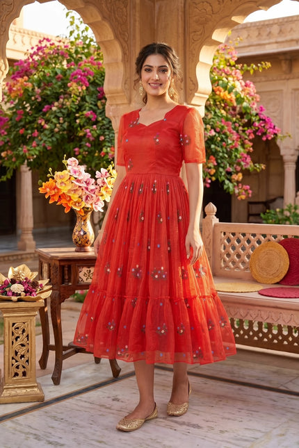 Summer Special Kota Checks Gown SS613