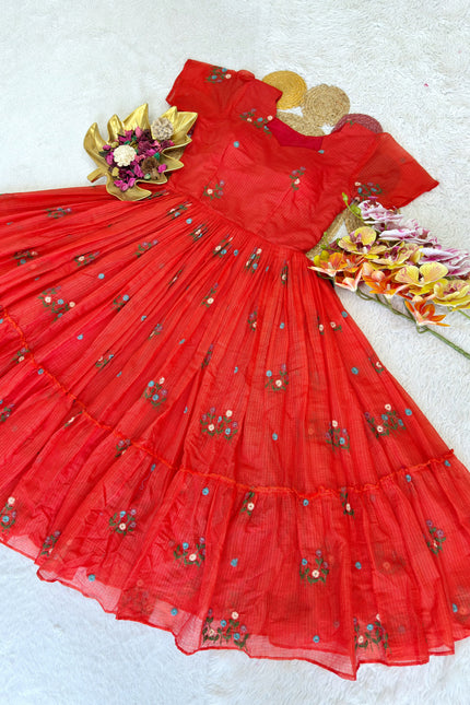 Summer Special Kota Checks Gown SS613