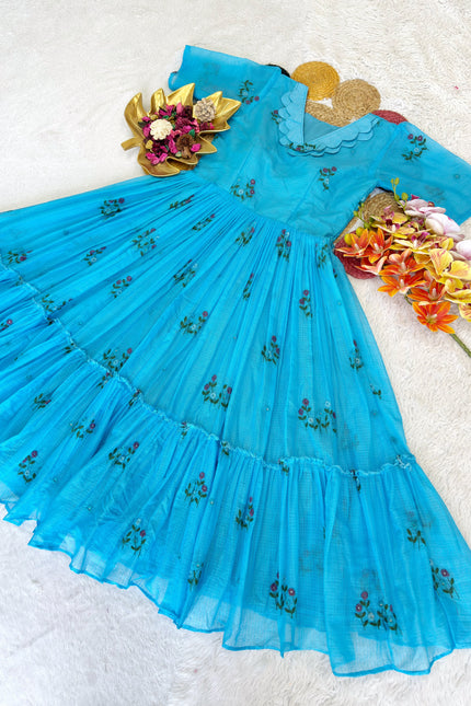 Summer Special Kota Checks Gown SS613
