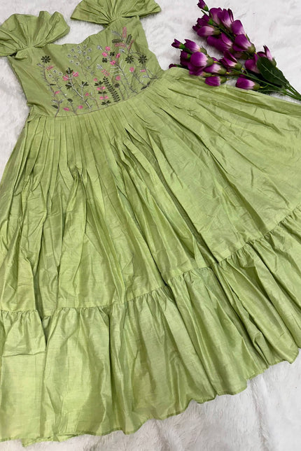 Pure mul cotton  Gown SS618