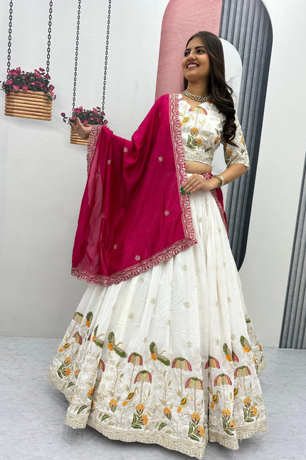 Vichitra Silk Lehanga Festive Collection SS622