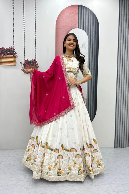 Vichitra Silk Lehanga Festive Collection SS622
