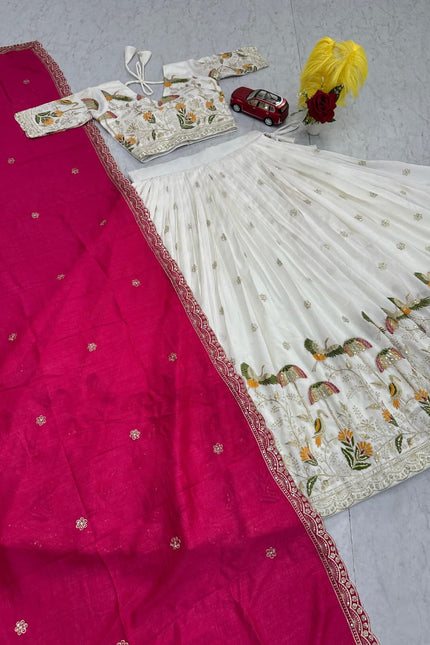 Vichitra Silk Lehanga Festive Collection SS622