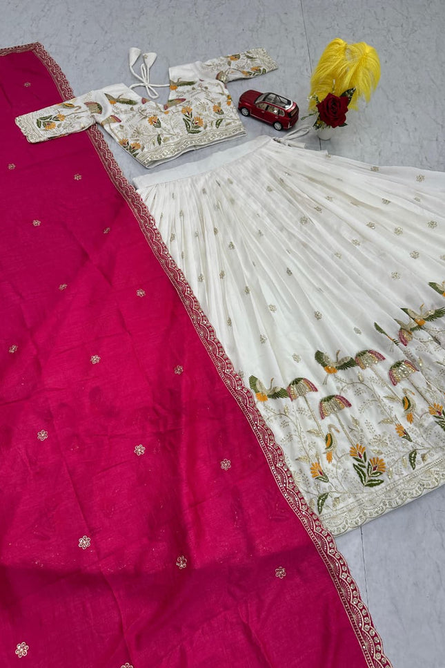 Vichitra Silk Lehanga Festive Collection SS622