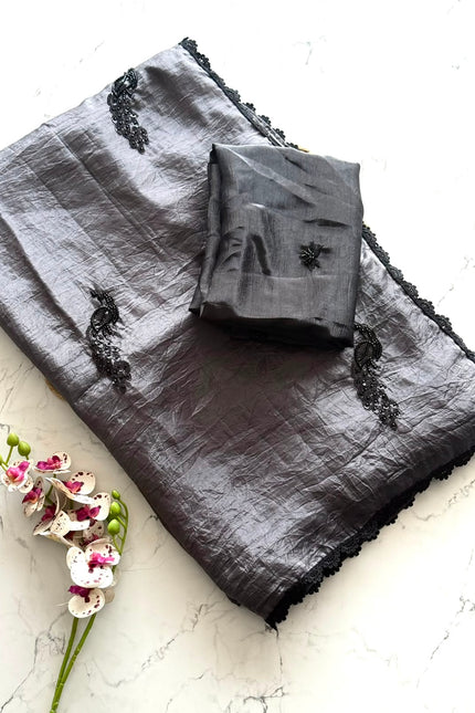 Soft Cruncy Silk Saree SS633