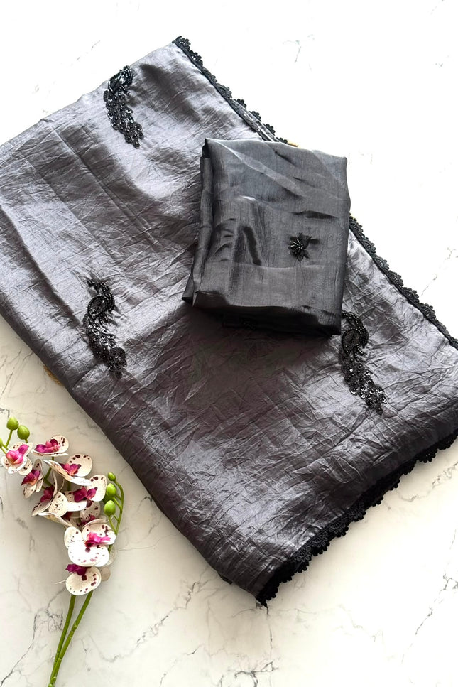 Soft Cruncy Silk Saree SS633