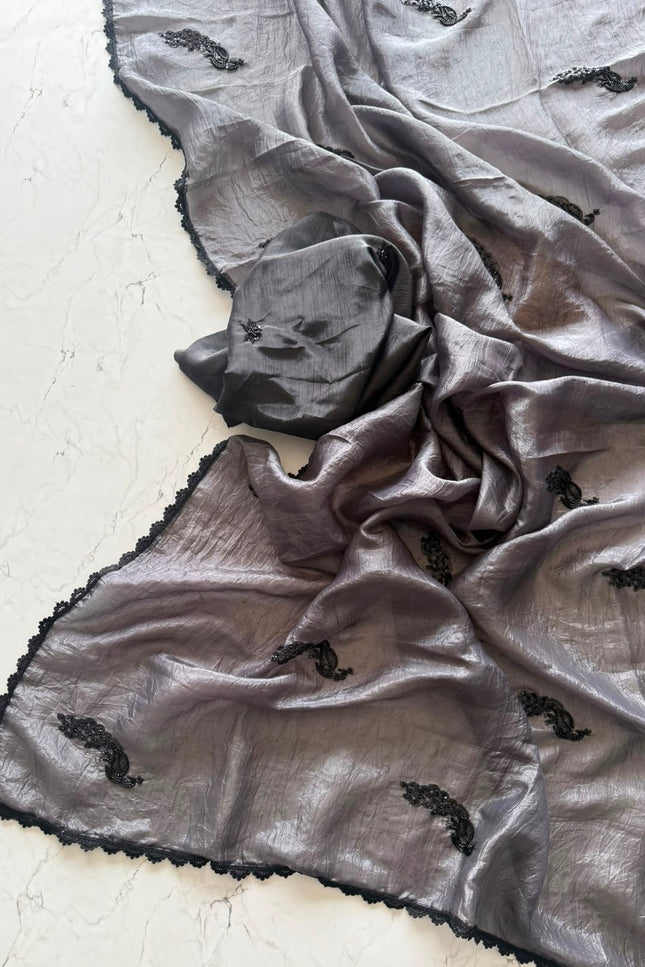 Soft Cruncy Silk Saree SS633