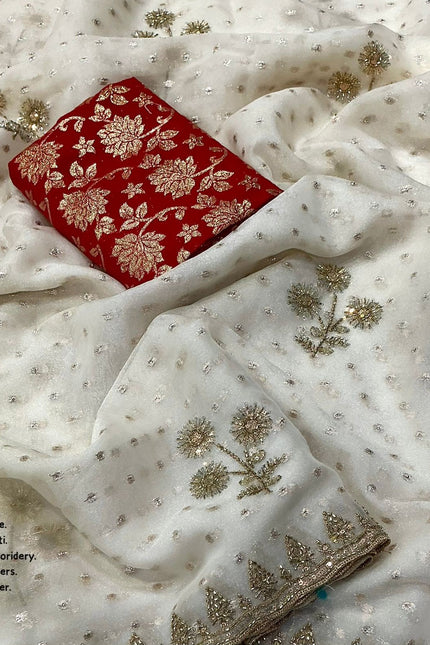 Soft organza saree SS620