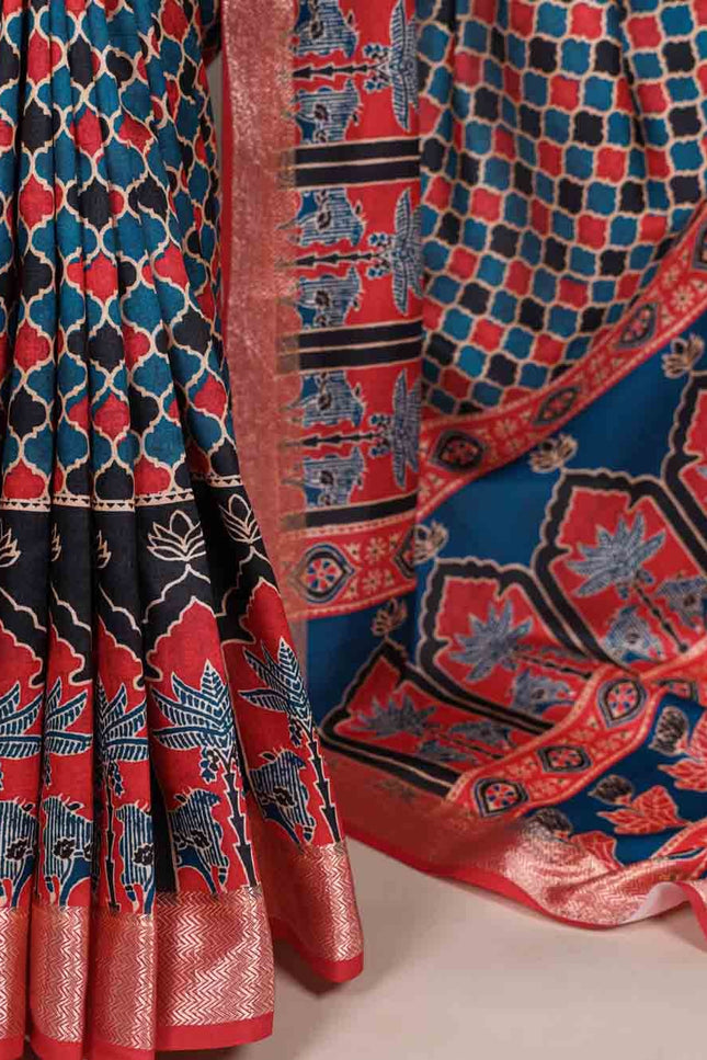 Tasar silk saree  SS628