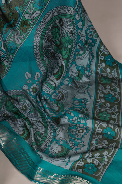 Elegant Kalamkari artistry Saree SS627