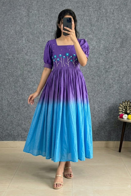 Soft Mul Cotton gown SS626