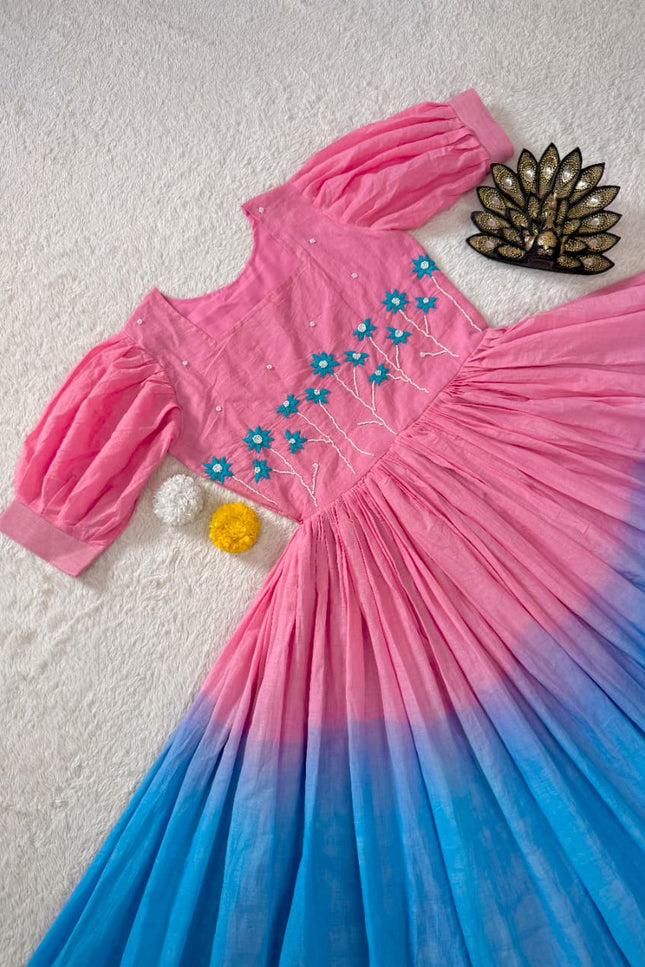 Soft Mul Cotton gown SS626