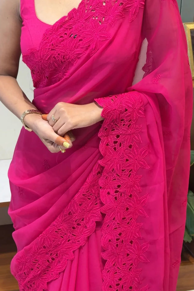 Primium pure Georrgte Saree SS631