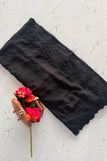blouse unstitched / black