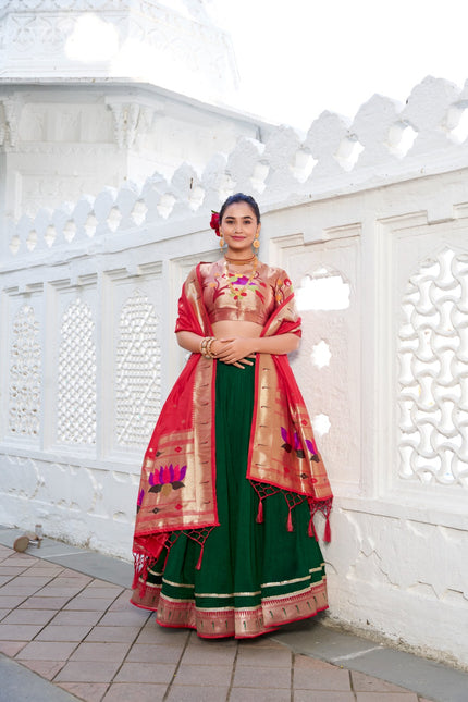 Paithani lehenga it's a celebration of artistry SS642