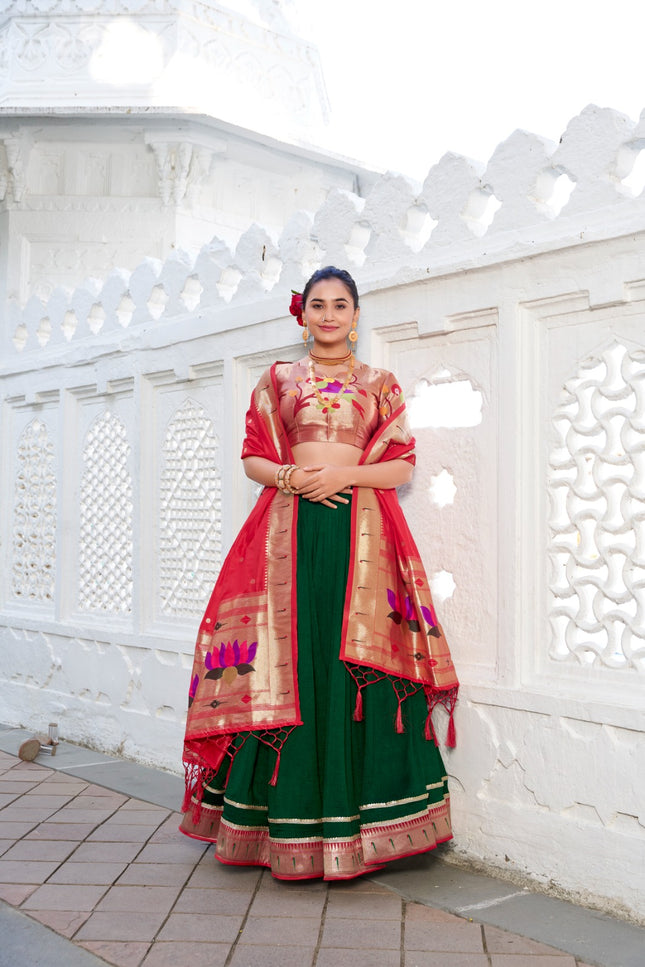 Paithani lehenga it's a celebration of artistry SS642