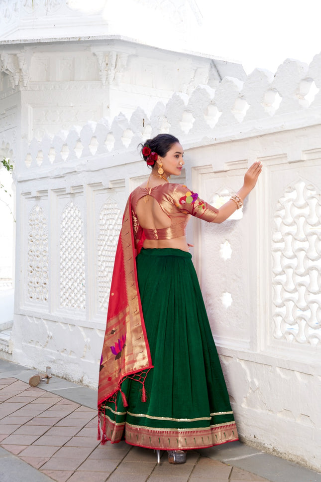 Paithani lehenga it's a celebration of artistry SS642