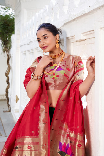 Paithani lehenga it's a celebration of artistry SS642