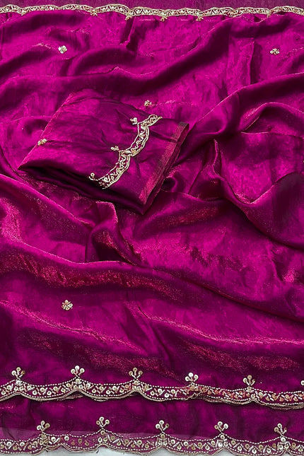 Beautiful desginer Space silk Saree SS636