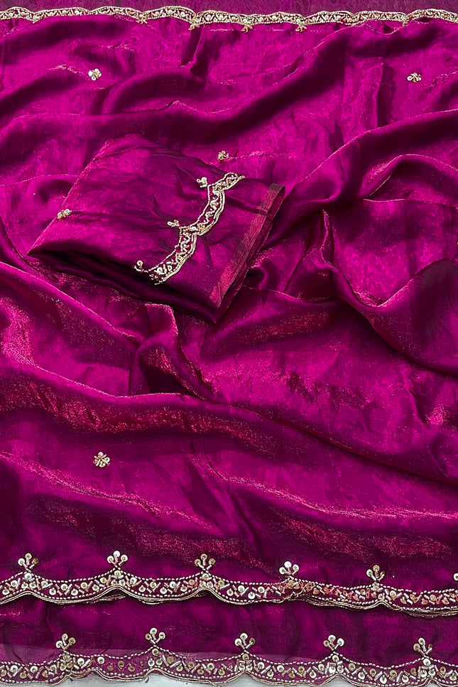 Beautiful desginer Space silk Saree SS636