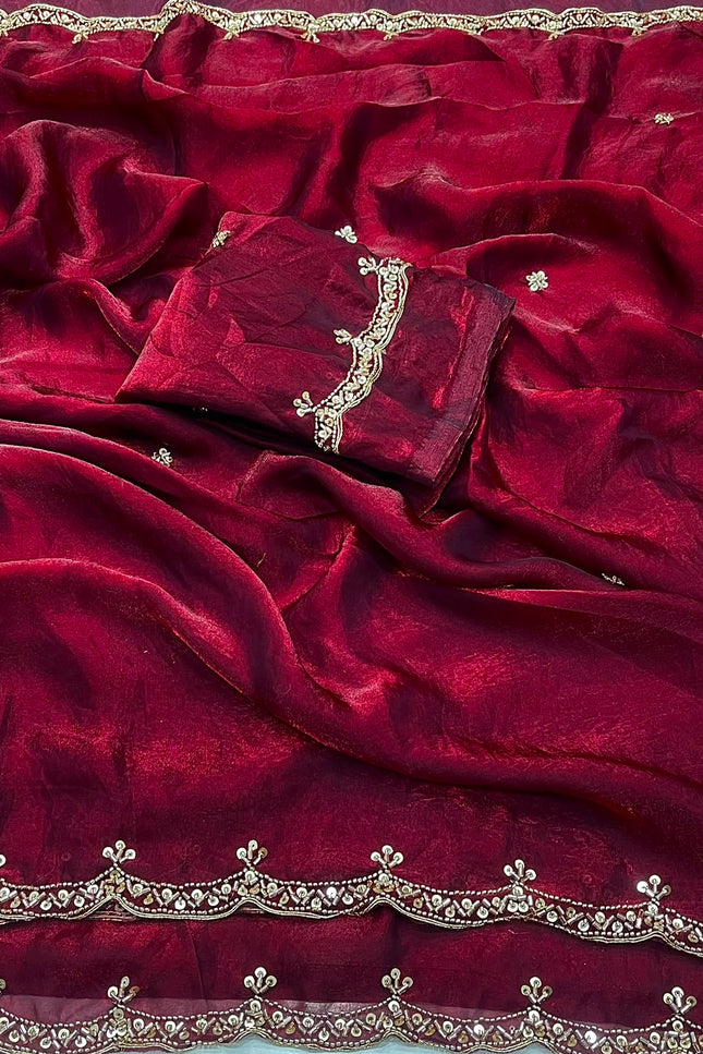 Beautiful desginer Space silk Saree SS636